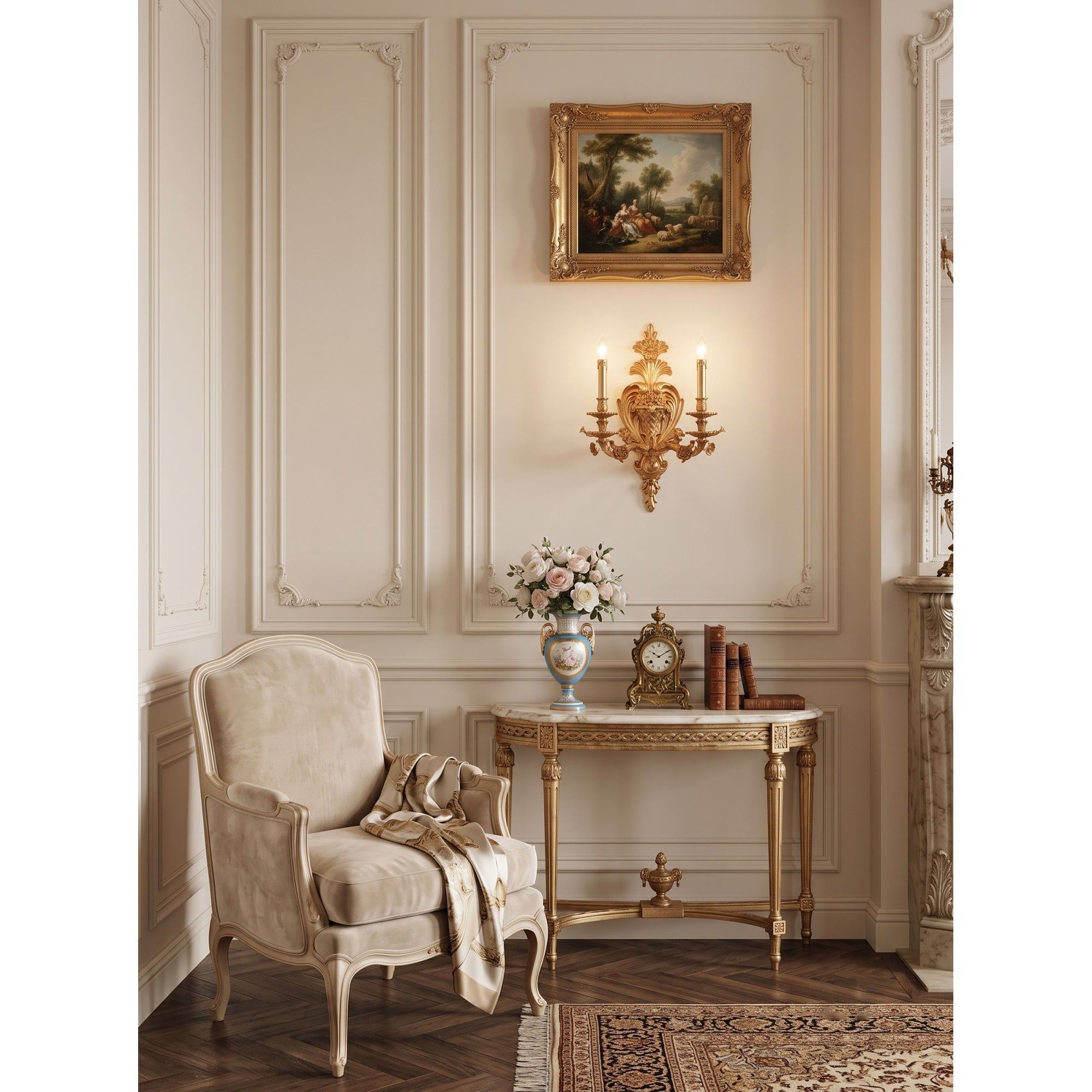 Aurelia Baroque Wall Sconce