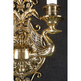 Bild in Galerie-Betrachter laden, Aurelia Brass Double-Candle Wall Sconce
