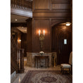 Bild in Galerie-Betrachter laden, Aurelia Brass Double-Candle Wall Sconce

