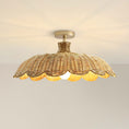 Load image into Gallery viewer, Aurelia Rattan Flush Mount
