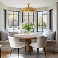 Load image into Gallery viewer, Aurelia Rattan Flush Mount
