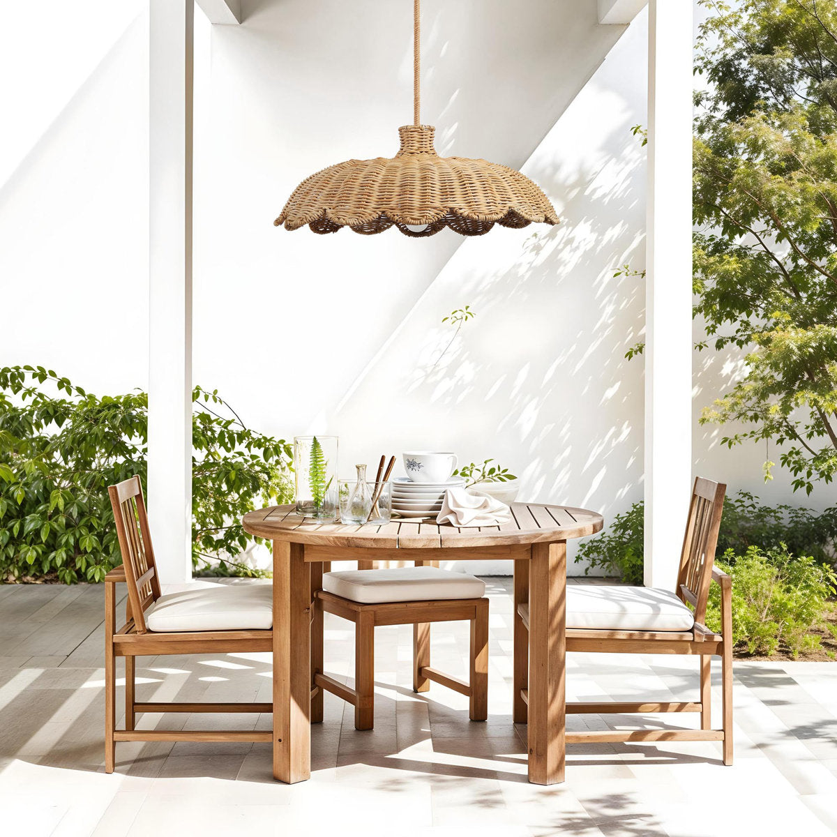 Aurelia Rattan Pendant Lamp