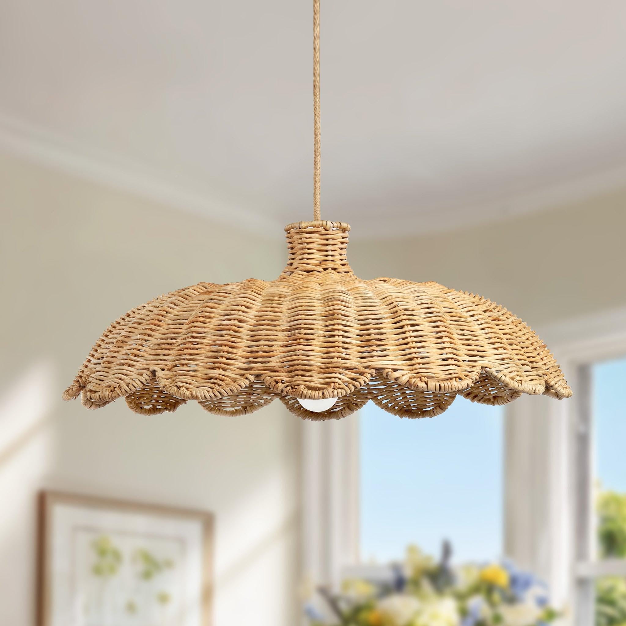 Aurelia Rattan Pendant Lamp