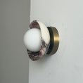 Load image into Gallery viewer, Avelune Marble Wall Sconce
