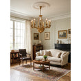Load image into Gallery viewer, Avignon Brass Chandelier
