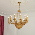 Load image into Gallery viewer, Avignon Brass Chandelier
