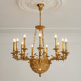 Load image into Gallery viewer, Avignon Brass Chandelier
