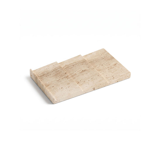 Badlands Travertine Tiered Catchall Tray