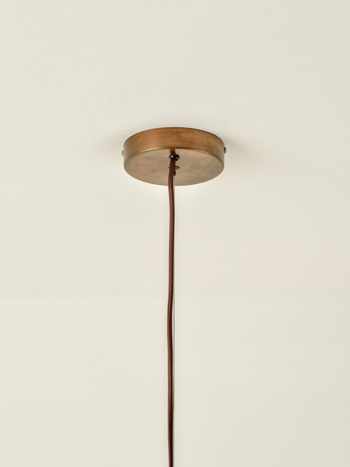 Bardi Scalloped Rattan Pendant Lamp