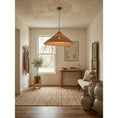 Load image into Gallery viewer, Bardi Scalloped Rattan Pendant Lamp
