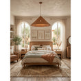 Load image into Gallery viewer, Bardi Scalloped Rattan Pendant Lamp

