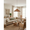 Load image into Gallery viewer, Bardi Scalloped Rattan Pendant Lamp
