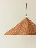 Load image into Gallery viewer, Bardi Scalloped Rattan Pendant Lamp

