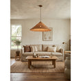 Load image into Gallery viewer, Bardi Scalloped Rattan Pendant Lamp
