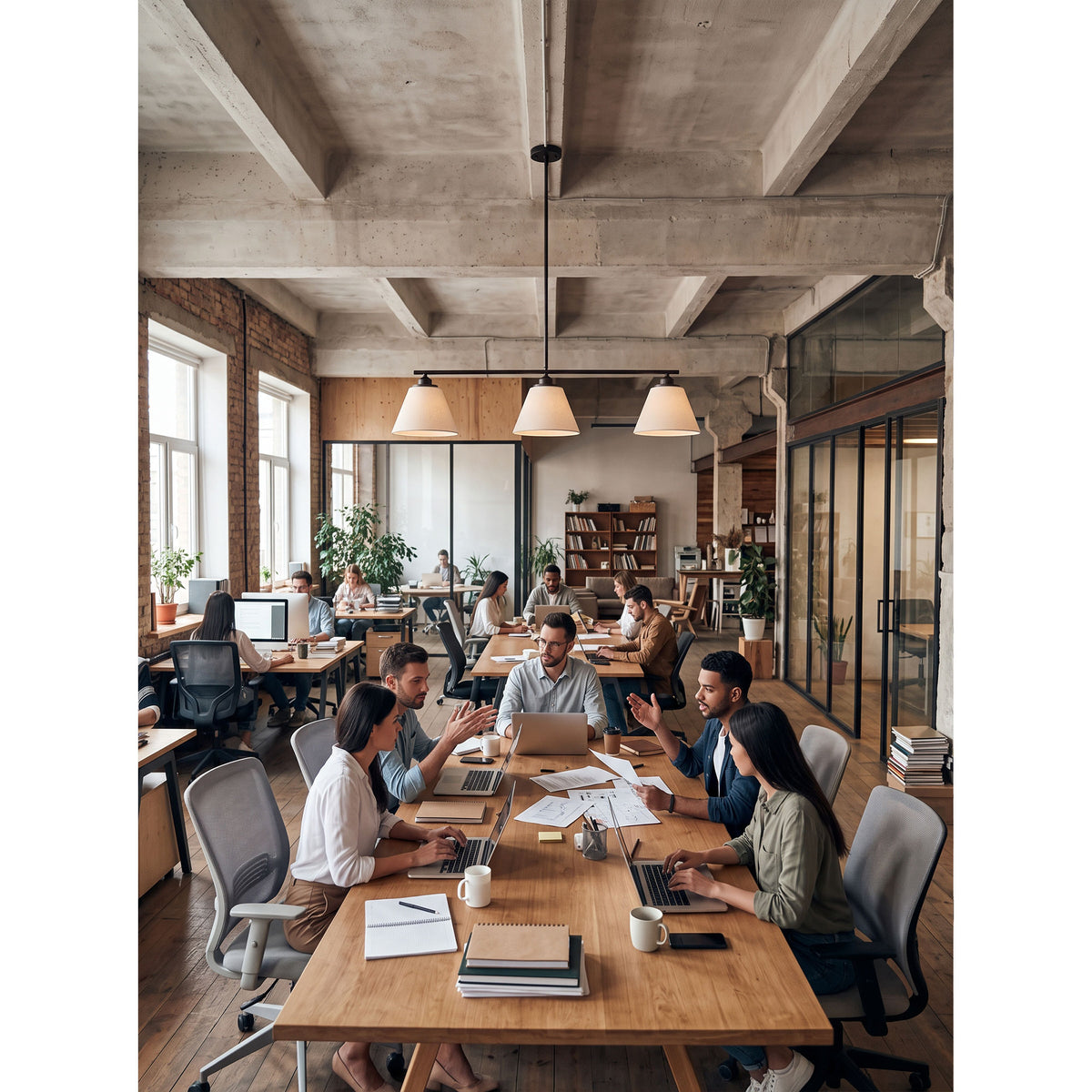 Barrington Linear Pendant Lamp