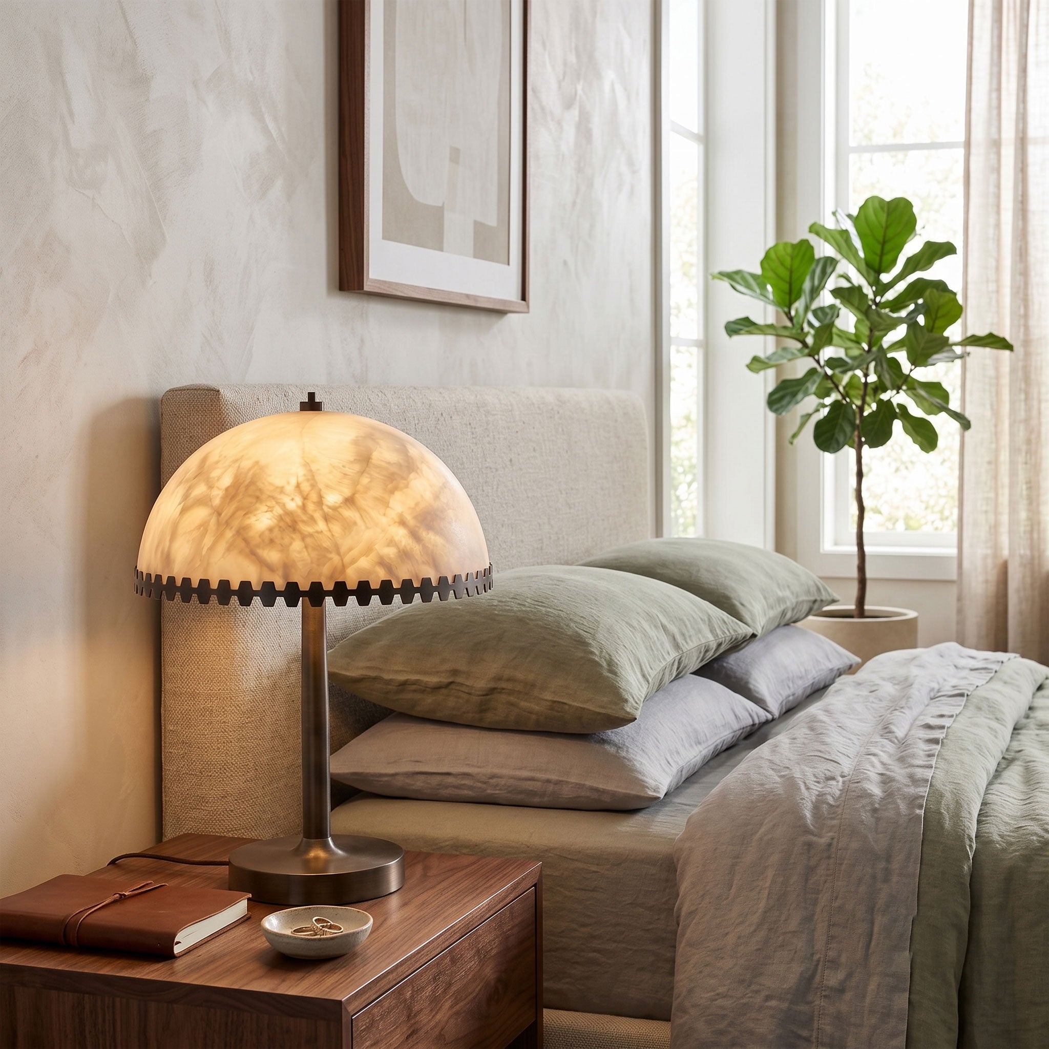 Baxter Alabaster Table Lamp
