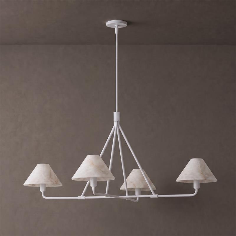 Beatrix Alabaster Chandelier