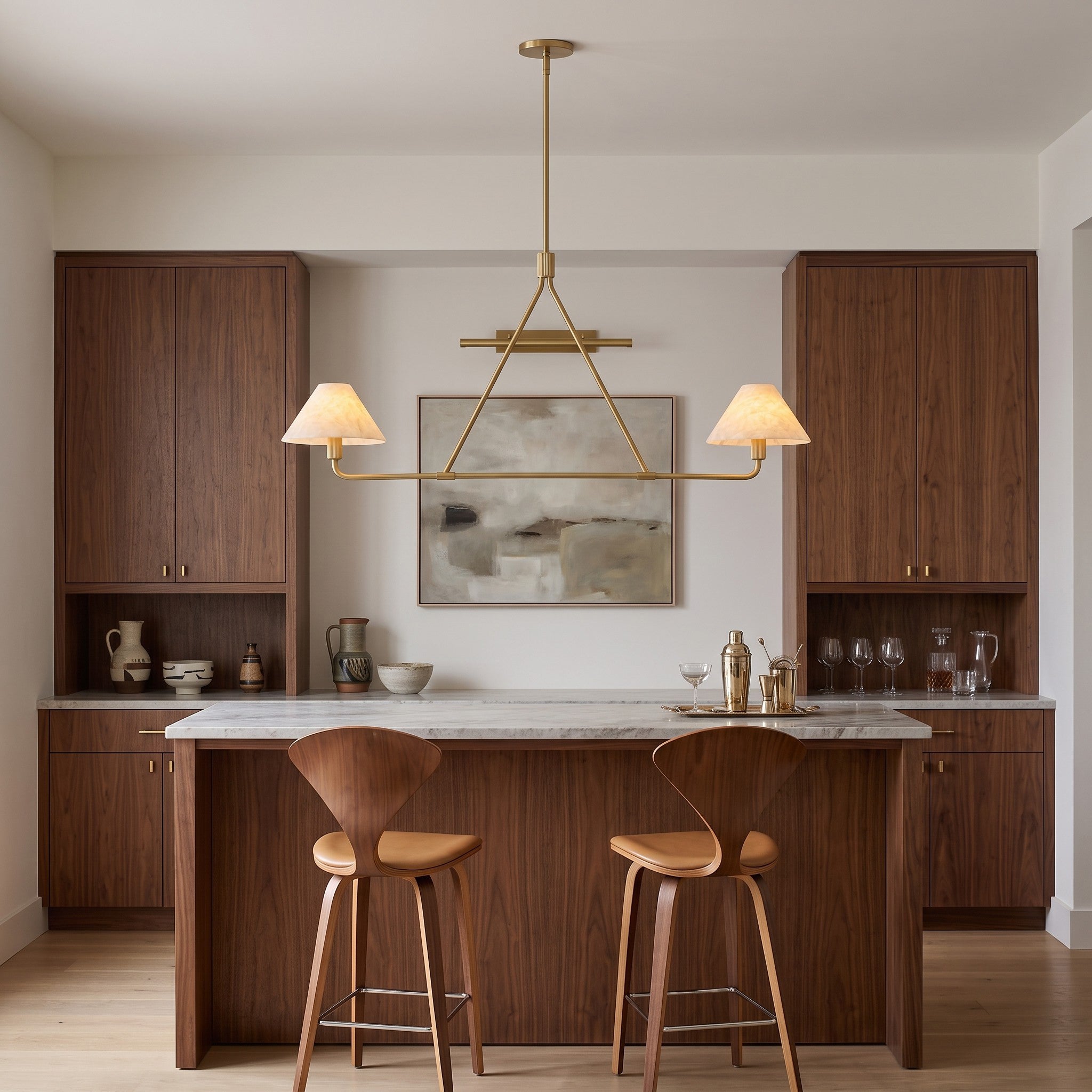 Beatrix Alabaster Chandelier