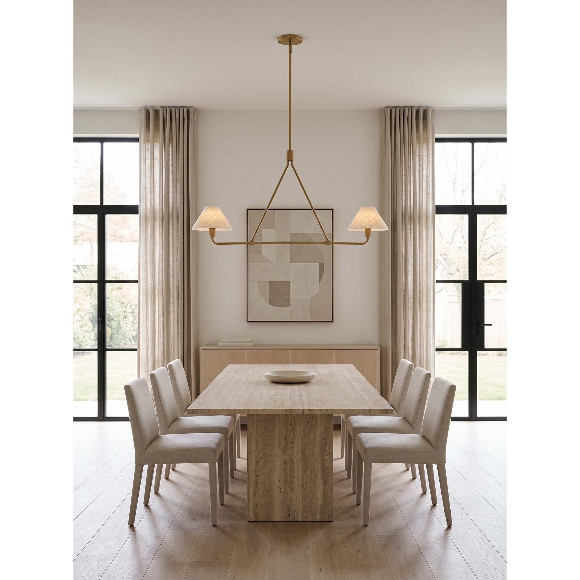 Beatrix Alabaster Chandelier