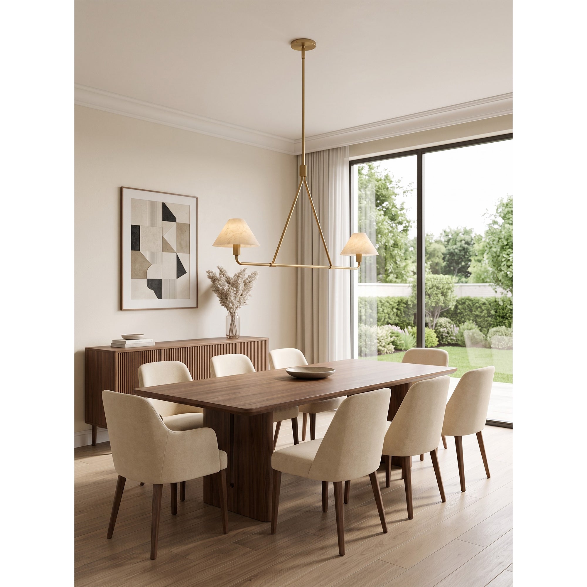 Beatrix Alabaster Chandelier