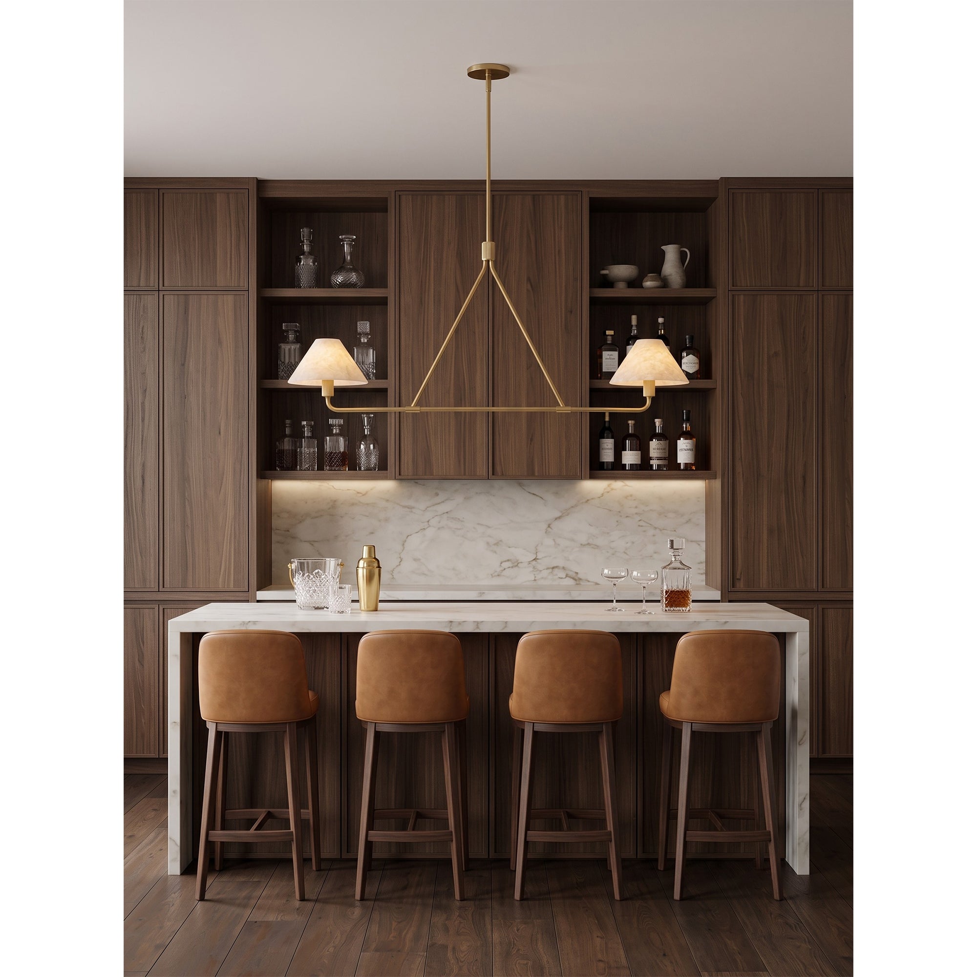 Beatrix Alabaster Chandelier