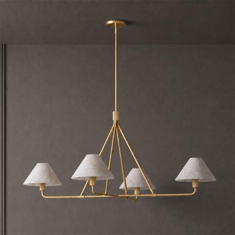 Beatrix Alabaster Chandelier