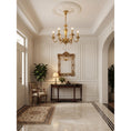Load image into Gallery viewer, Bellamy Brass Candle Chandelier

