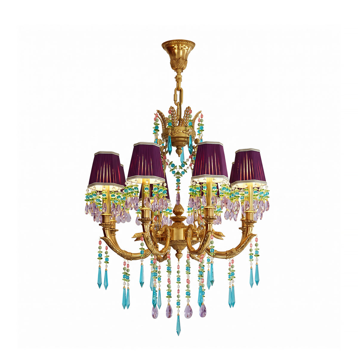 Lustre Perky Peacock