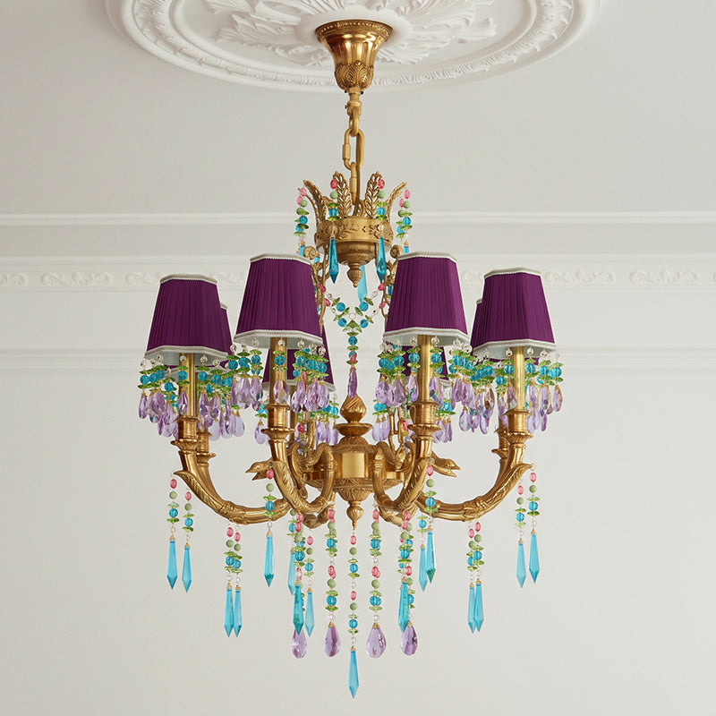 Lustre Perky Peacock