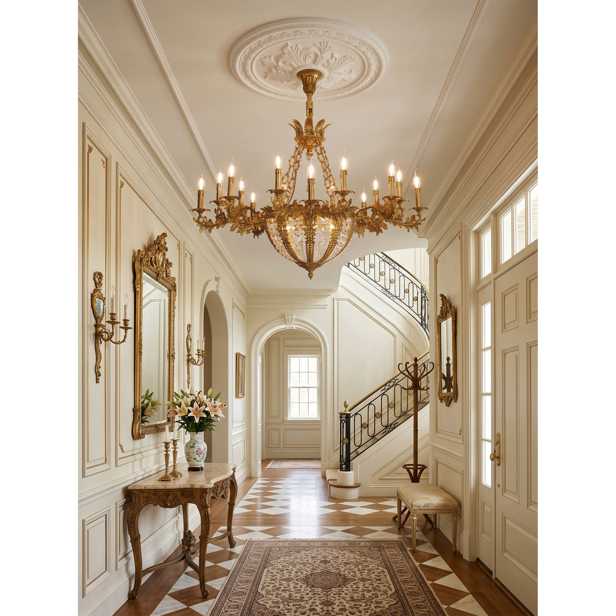 Belvoir Crystal Chandelier