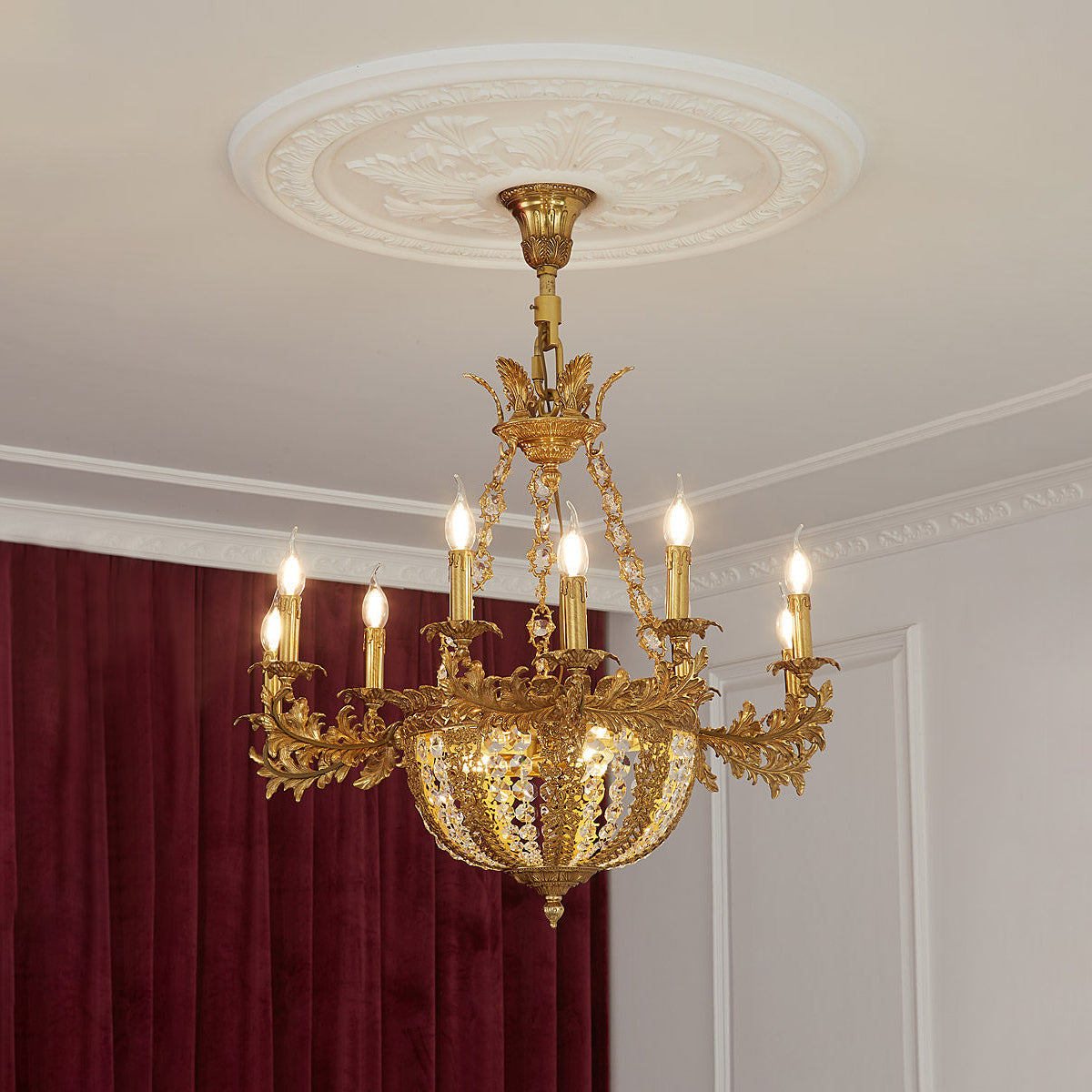 Belvoir Crystal Chandelier