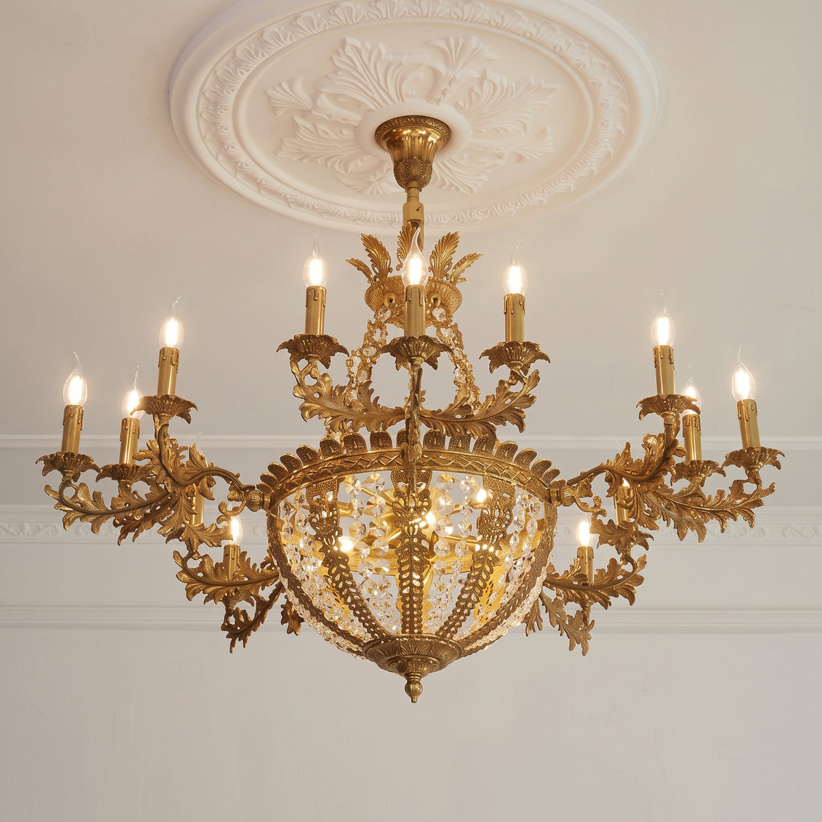 Belvoir Crystal Chandelier