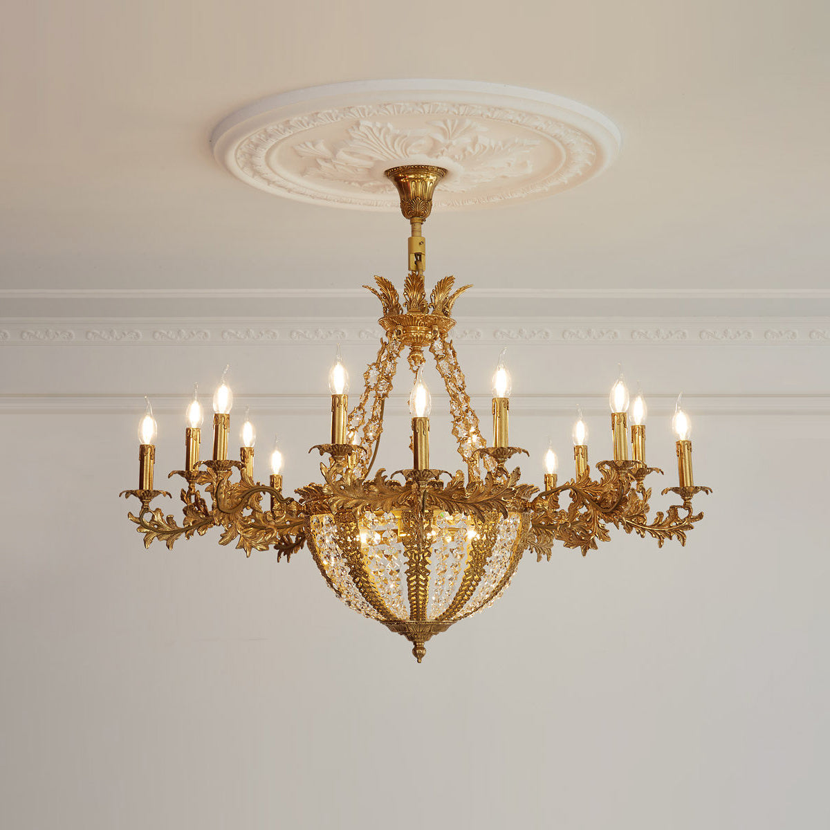 Belvoir Crystal Chandelier