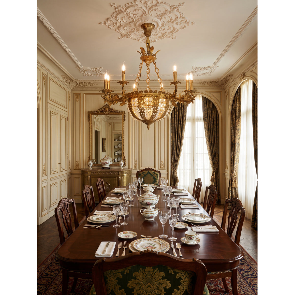 Belvoir Crystal Chandelier