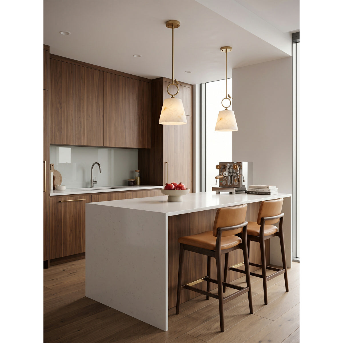 Bird Alabaster Pendant Lamp – detail 9