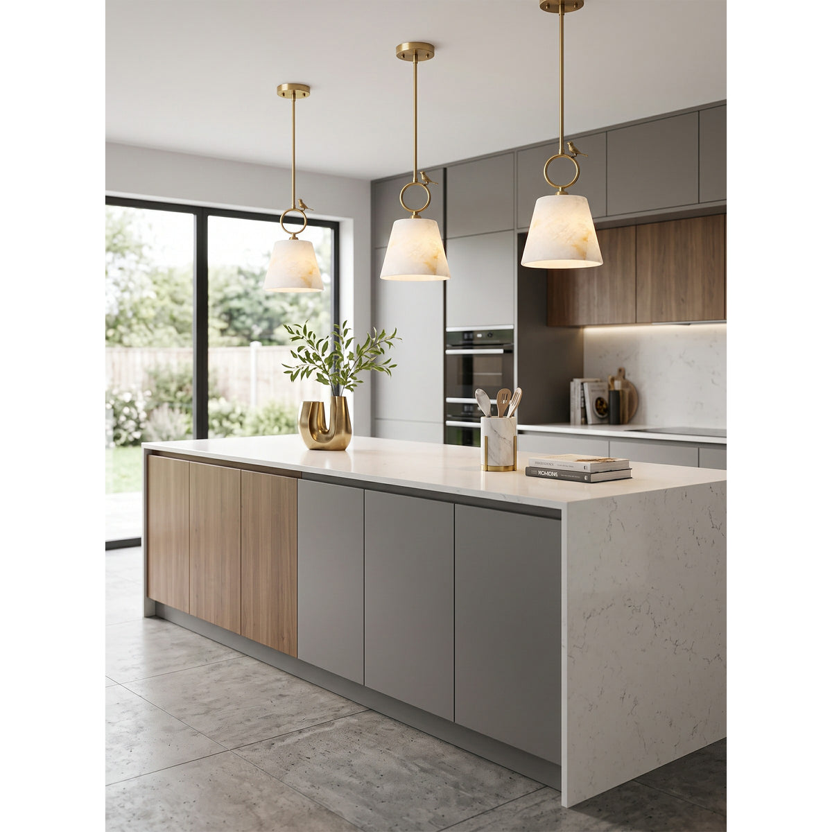 Bird Alabaster Pendant Lamp – detail 10