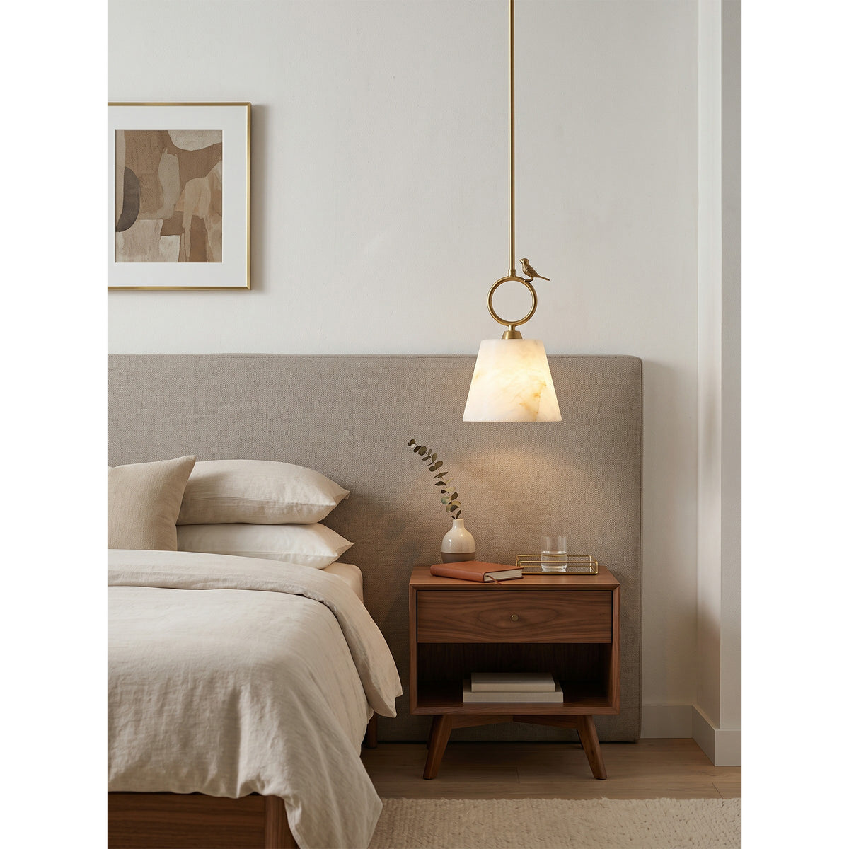 Bird Alabaster Pendant Lamp – detail 12