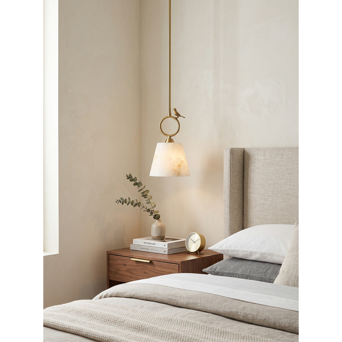 Bird Alabaster Pendant Lamp – detail 6
