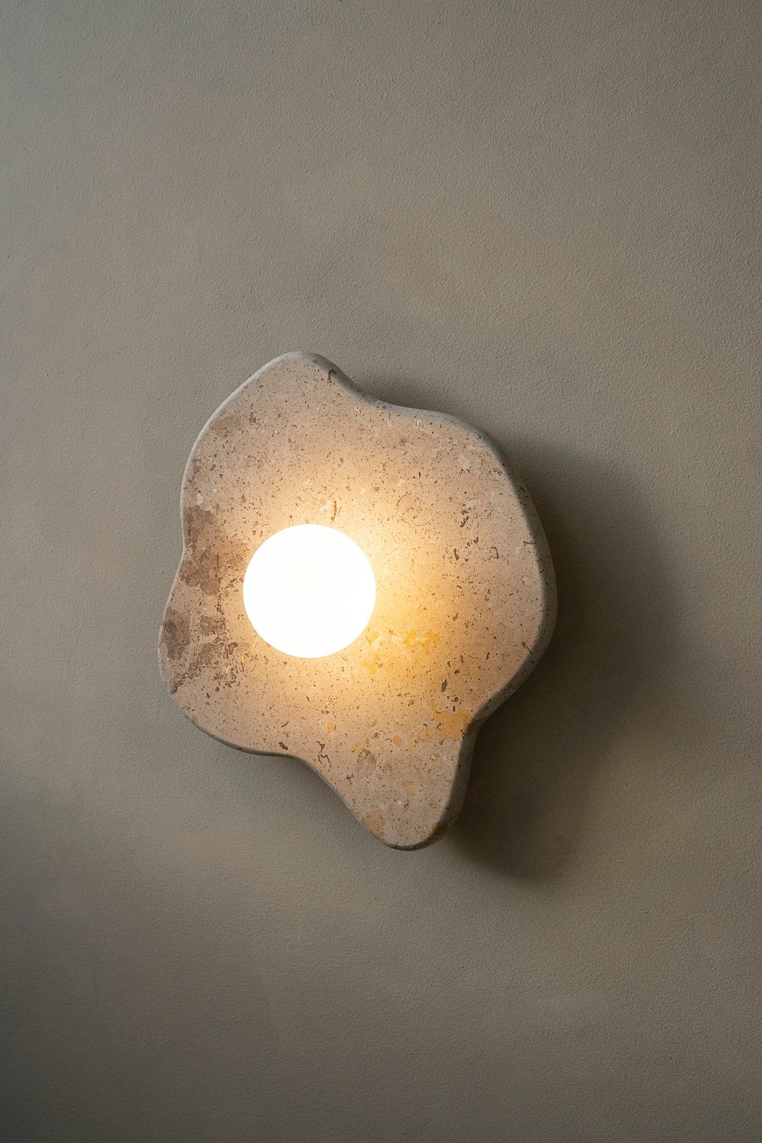 Blob Marble Wall Sconce