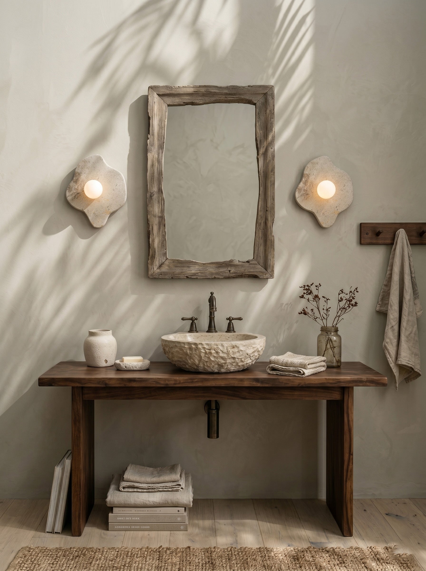 Blob Marble Wall Sconce