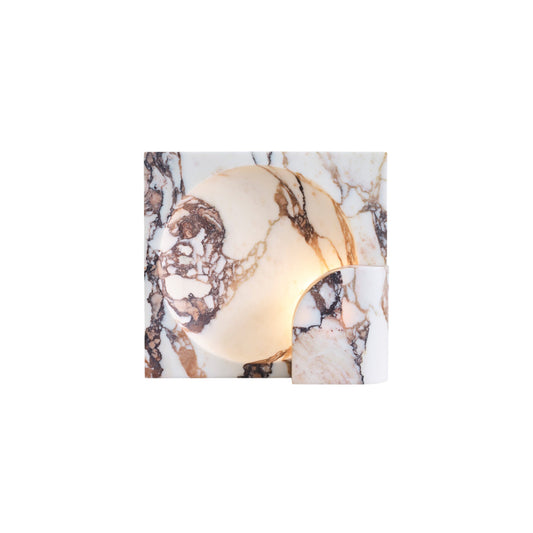 Block Piece Marble Table Lamp