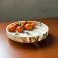 Load image into Gallery viewer, Bonita Round Stone Tray
