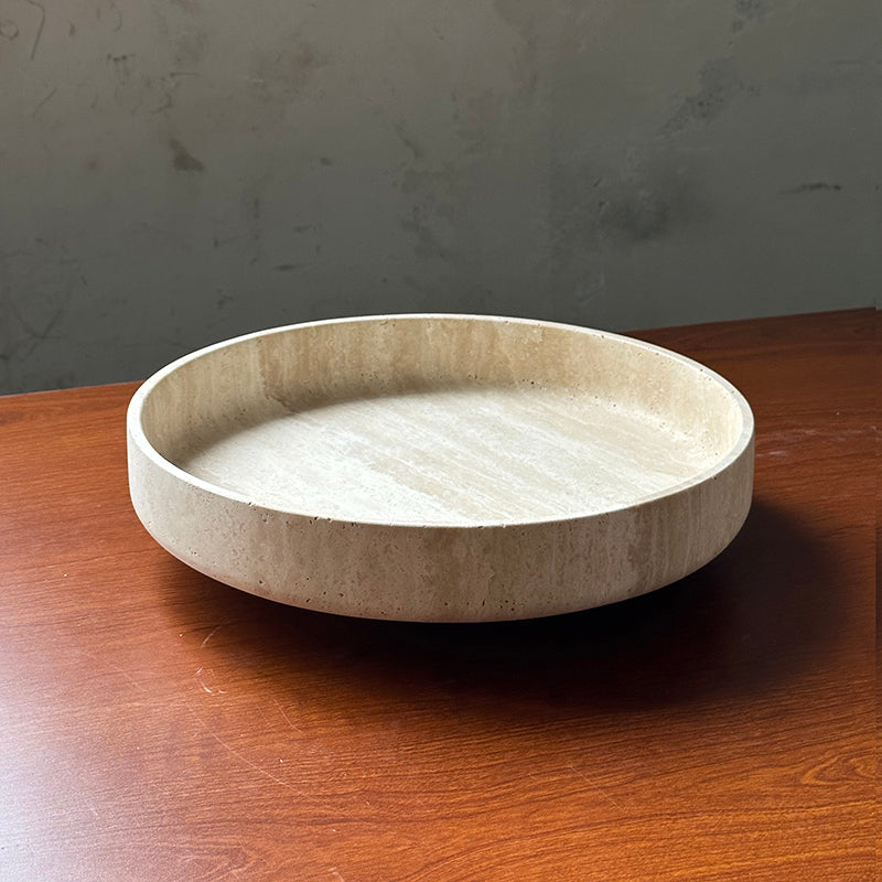 Bonita Round Stone Tray