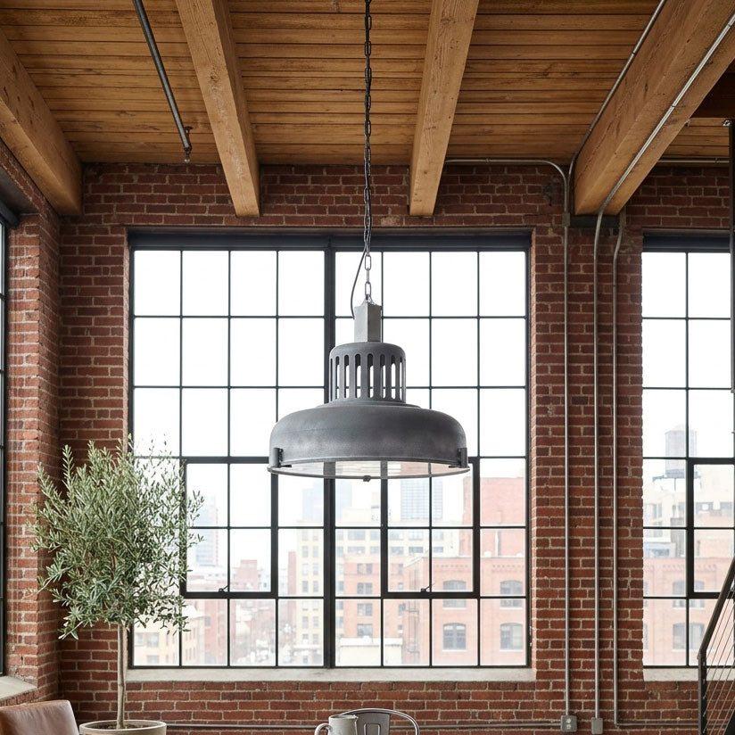 Lámpara colgante industrial Bostonian
