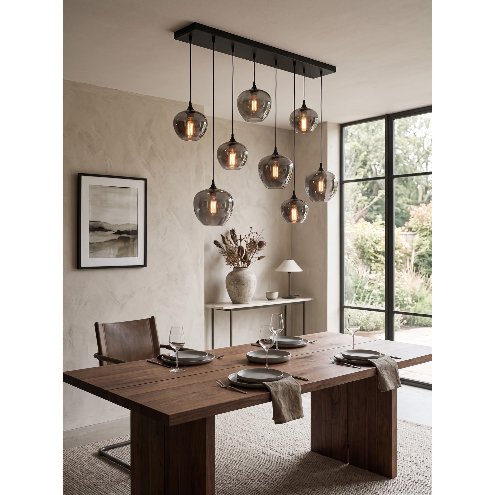 Bottle Glass Pendant Lamp