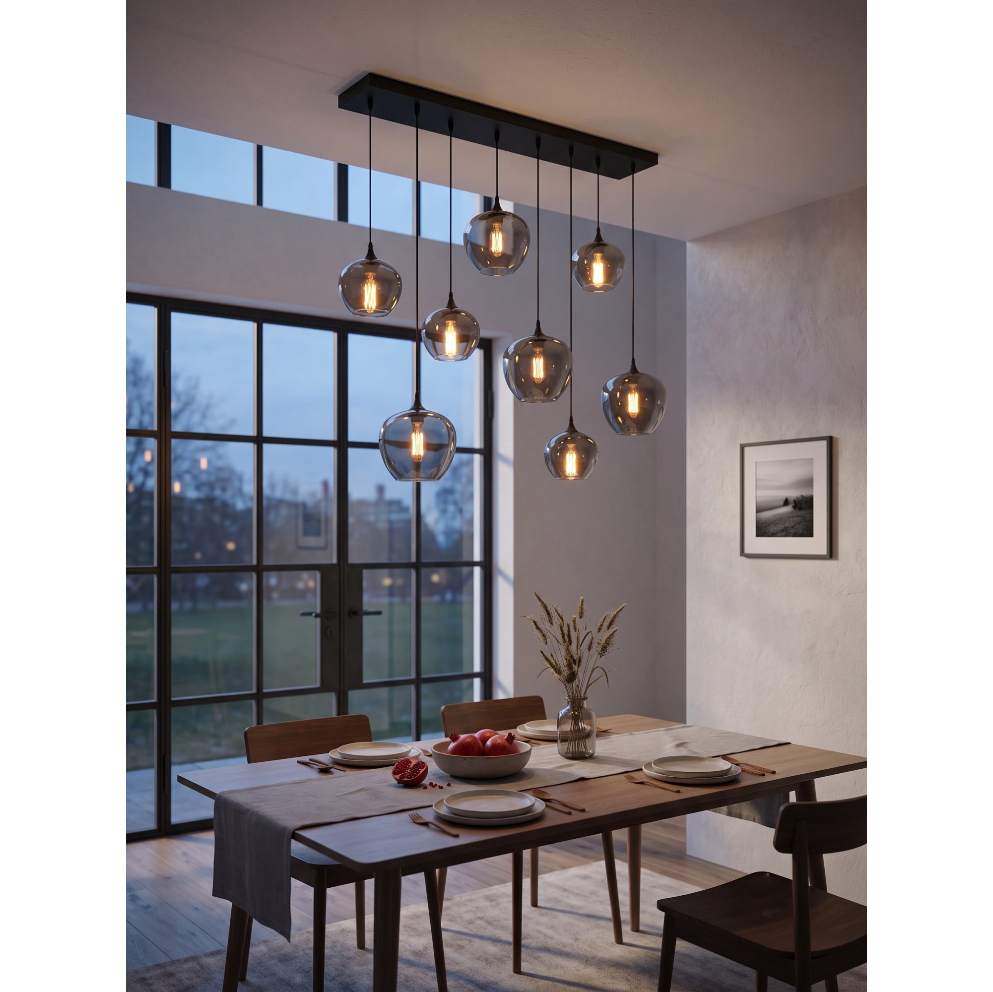 Bottle Glass Pendant Lamp