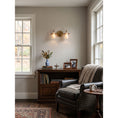 Load image into Gallery viewer, Bradley Vanity Alabaster Wall Sconce
