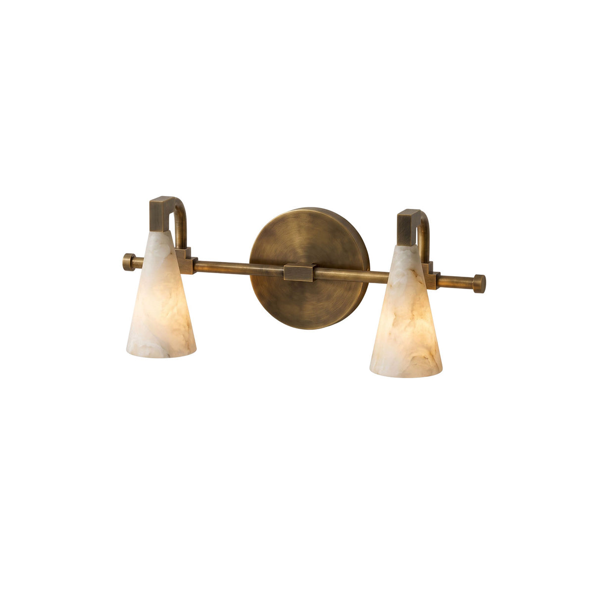 Bradley Vanity Alabaster Wall Sconce