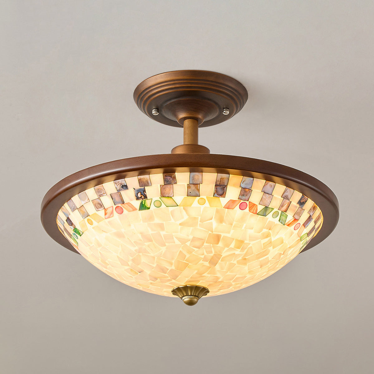 Bradshaw Mosaic Flush Mount