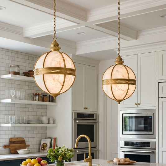 Braeden Alabaster Pendant Lamp – detail 2